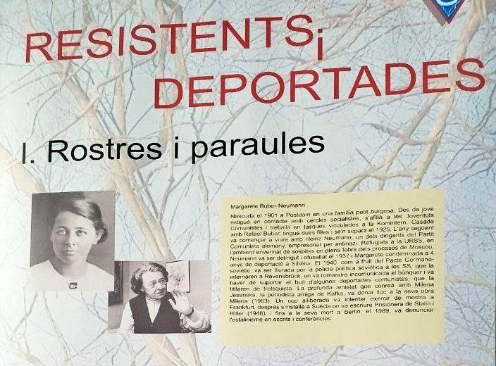 Exposició Resistents i deportades